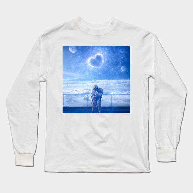 Cosmic Love Long Sleeve T-Shirt by Cevenova